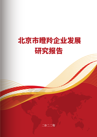 北京市瞪羚企业发展研究报告